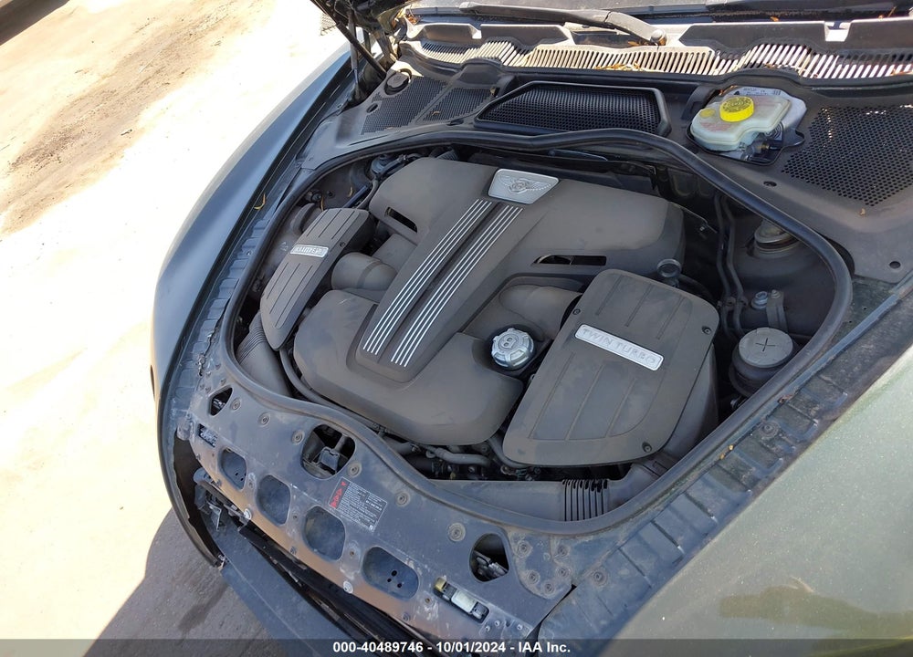2014 BENTLEY CONTINENTAL GTC V8 VIN: SCBGT3ZA1EC090707