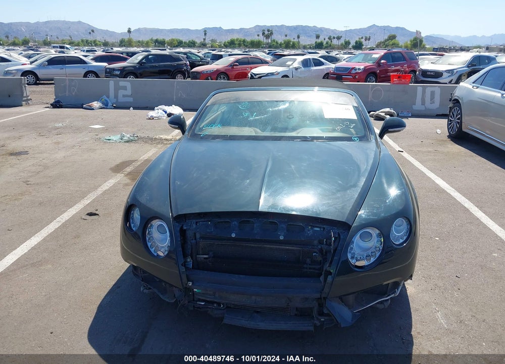2014 BENTLEY CONTINENTAL GTC V8 VIN: SCBGT3ZA1EC090707