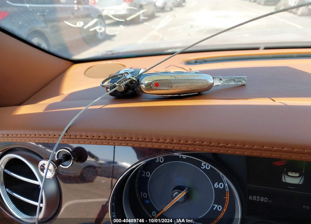 2014 BENTLEY CONTINENTAL GTC V8 VIN: SCBGT3ZA1EC090707