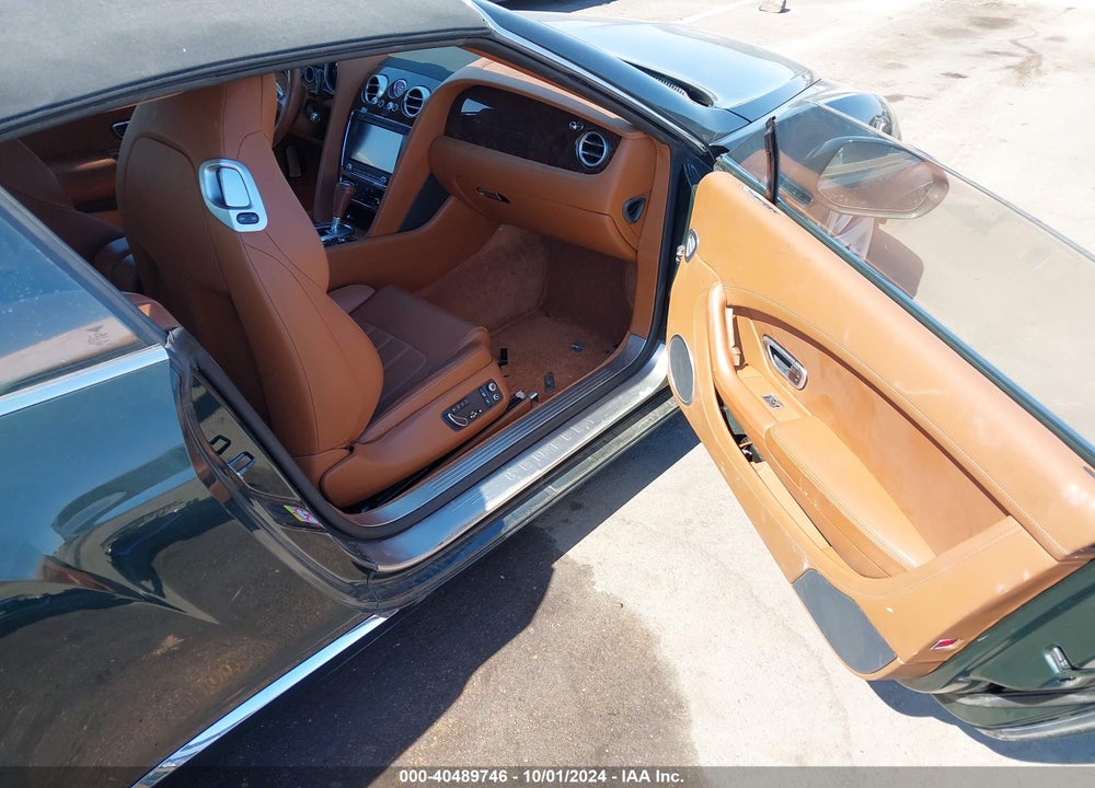 2014 BENTLEY CONTINENTAL GTC V8 VIN: SCBGT3ZA1EC090707
