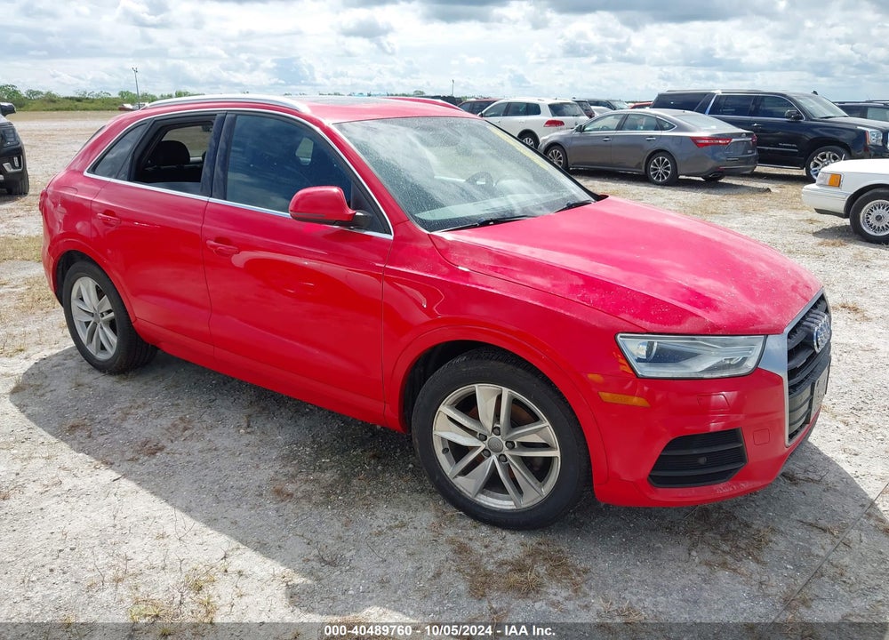 2017 AUDI Q3 2.0T PREMIUM VIN: WA1JCCFS0HR002208