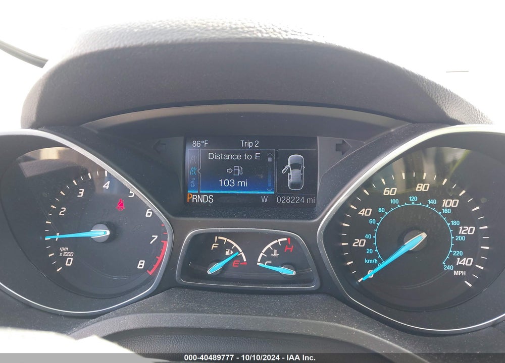 2016 FORD ESCAPE TITANIUM VIN: 1FMCU0JX9GUB43945