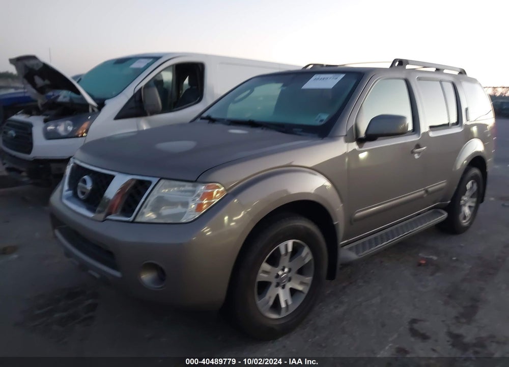 2009 NISSAN PATHFINDER SE VIN: 5N1AR18U29C617799