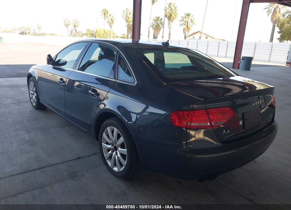 2010 AUDI A4 VIN: WAUEFAFL6AN030794