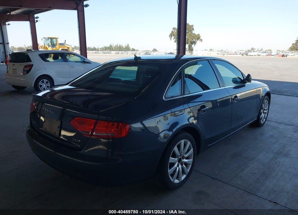 2010 AUDI A4 VIN: WAUEFAFL6AN030794