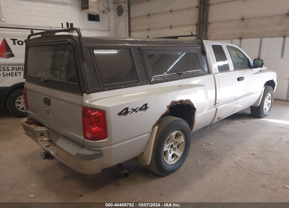 2005 DODGE DAKOTA SLT VIN: 1D7HW42KX5S339096