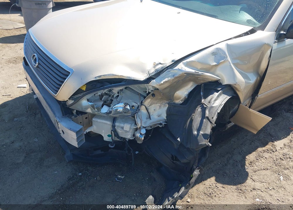 2002 LEXUS LS 430 VIN: JTHBN30F820066930