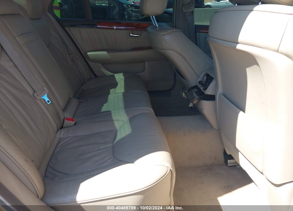 2002 LEXUS LS 430 VIN: JTHBN30F820066930
