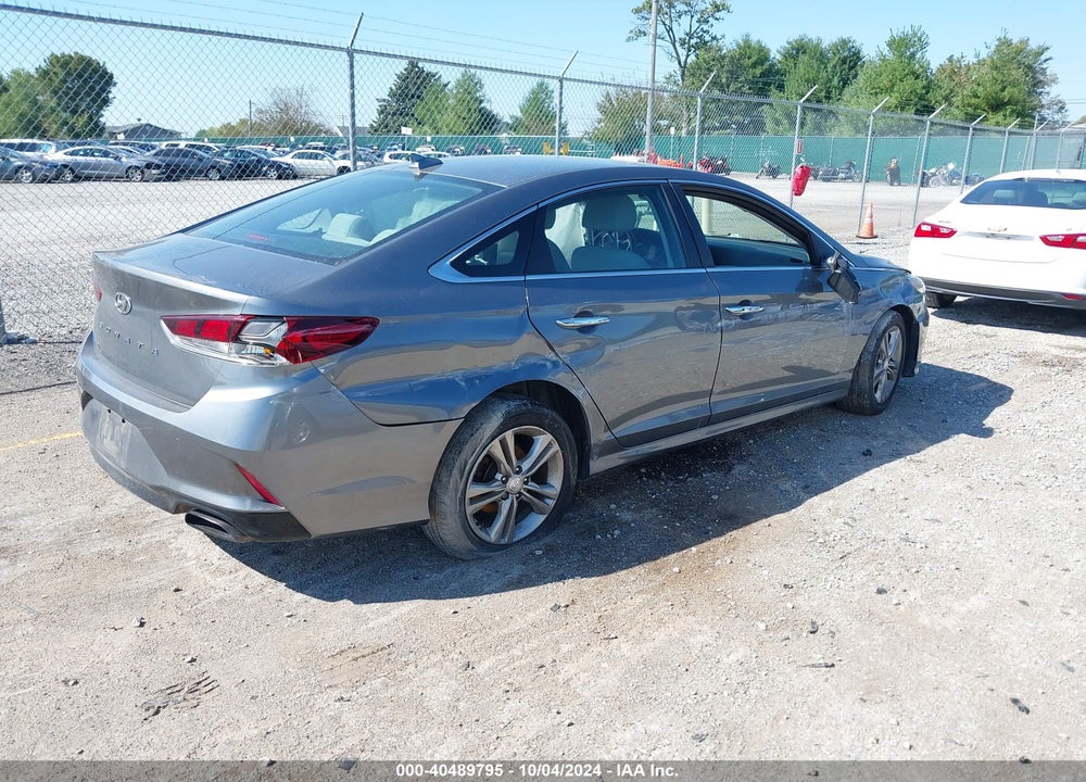 2019 HYUNDAI SONATA SEL VIN: 5NPE34AF9KH760330