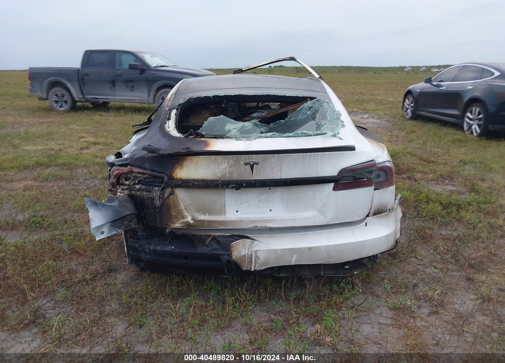2021 TESLA MODEL S LONG RANGE DUAL MOTOR ALL-WHEEL DRIVE VIN: 5YJSA1E50MF455096