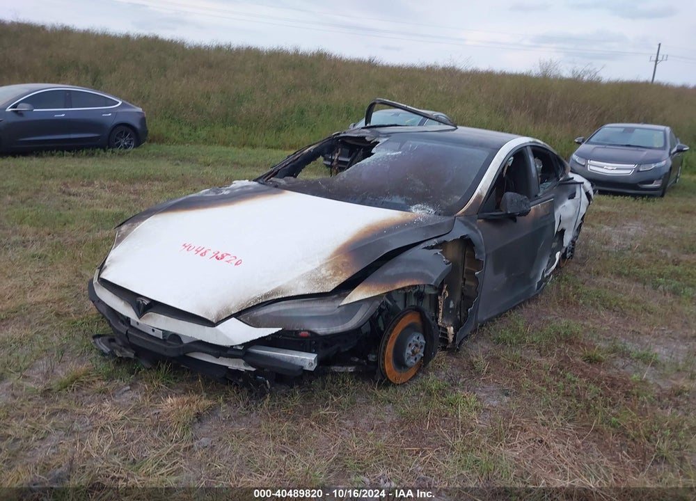 2021 TESLA MODEL S LONG RANGE DUAL MOTOR ALL-WHEEL DRIVE VIN: 5YJSA1E50MF455096