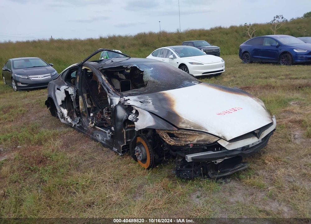 2021 TESLA MODEL S LONG RANGE DUAL MOTOR ALL-WHEEL DRIVE VIN: 5YJSA1E50MF455096