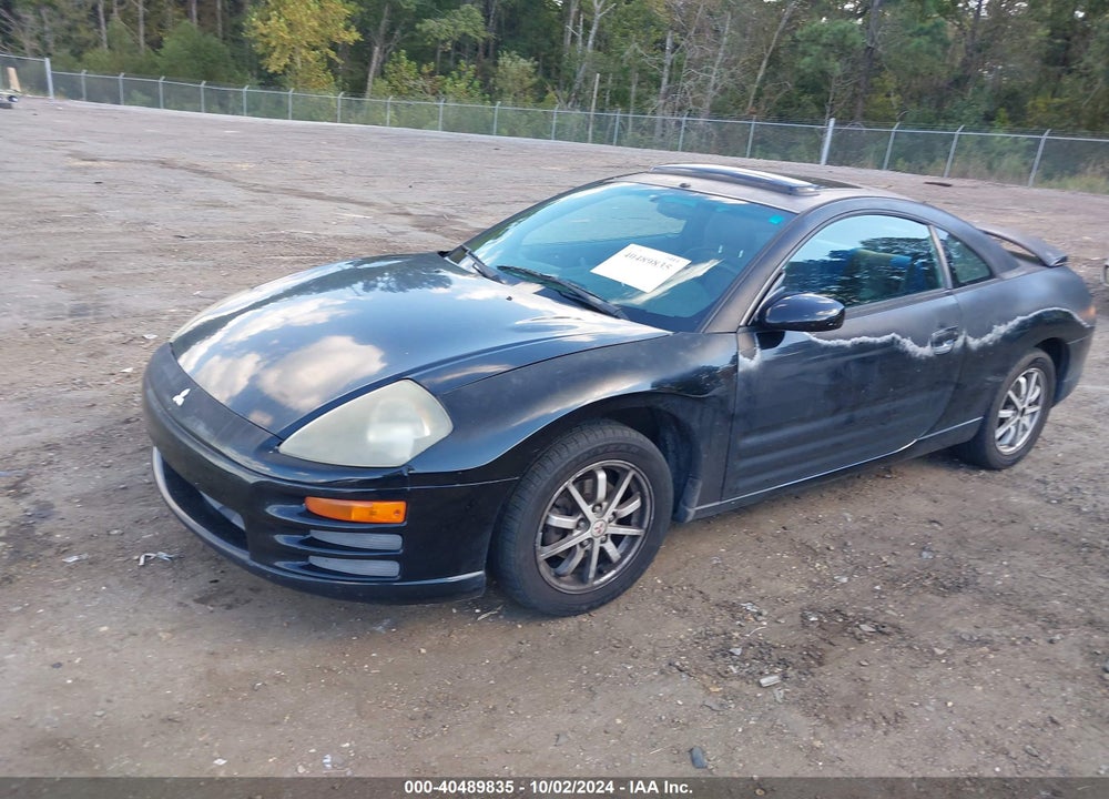 2002 MITSUBISHI ECLIPSE GS VIN: 4A3AC44G02E010797