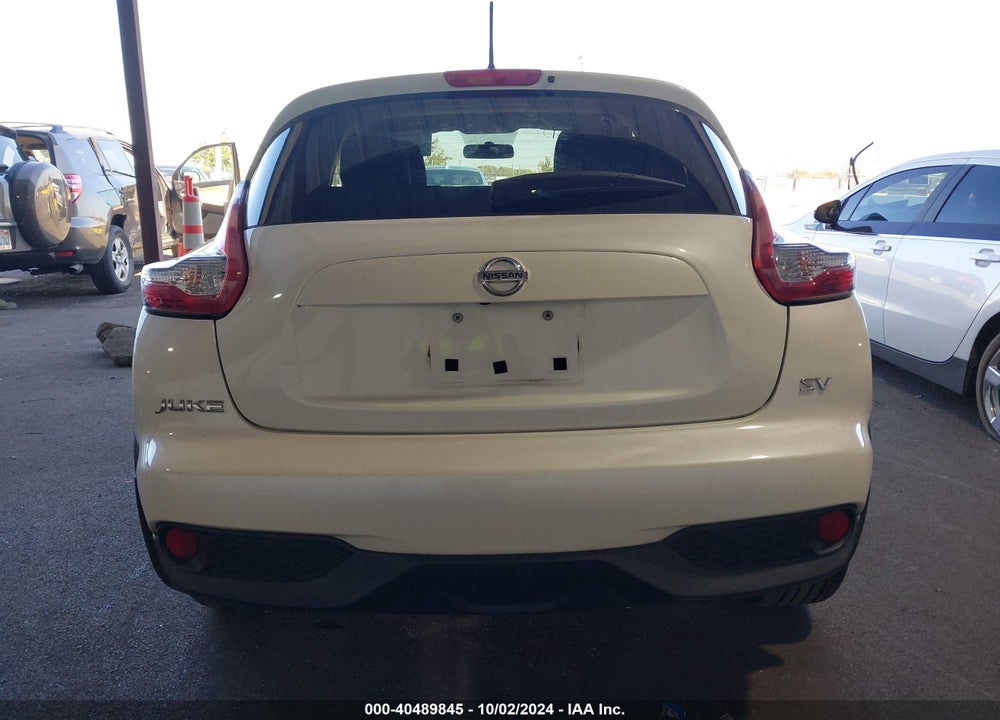 2016 NISSAN JUKE SV VIN: JN8AF5MR8GT606748