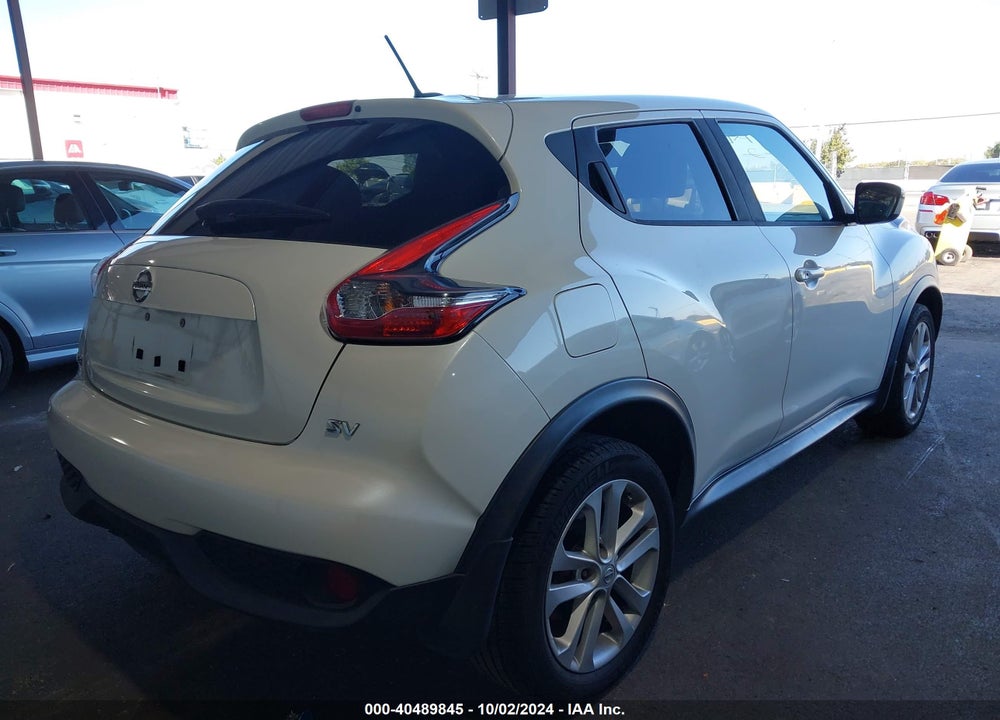 2016 NISSAN JUKE SV VIN: JN8AF5MR8GT606748