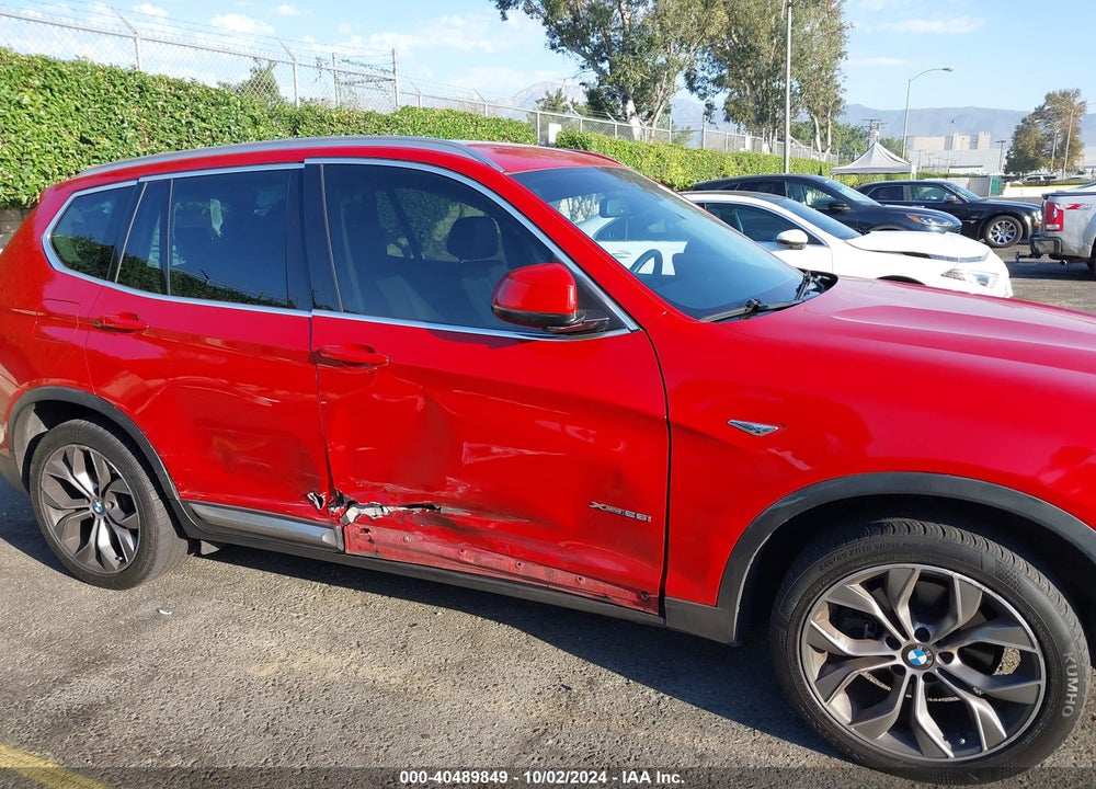 2017 BMW X3 XDRIVE28I VIN: 5UXWX9C54H0D99638