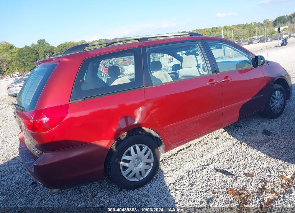 2006 TOYOTA SIENNA CE VIN: 5TDZA23C06S492525