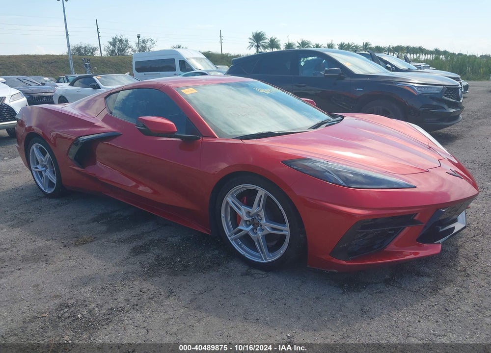2021 CHEVROLET CORVETTE STINGRAY VIN: 1G1YB2D46M5104483