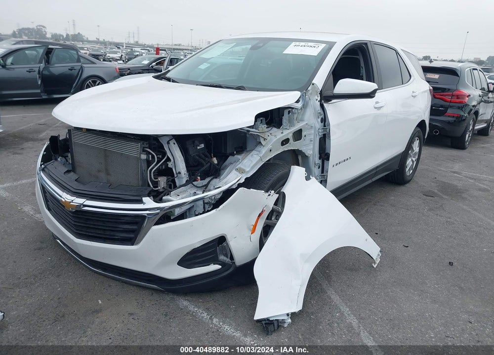 2022 CHEVROLET EQUINOX FWD LT VIN: 3GNAXKEV1NL245147