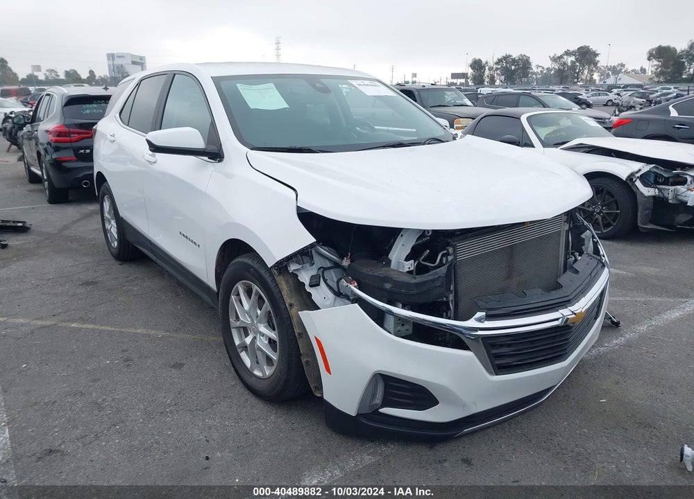 2022 CHEVROLET EQUINOX FWD LT VIN: 3GNAXKEV1NL245147