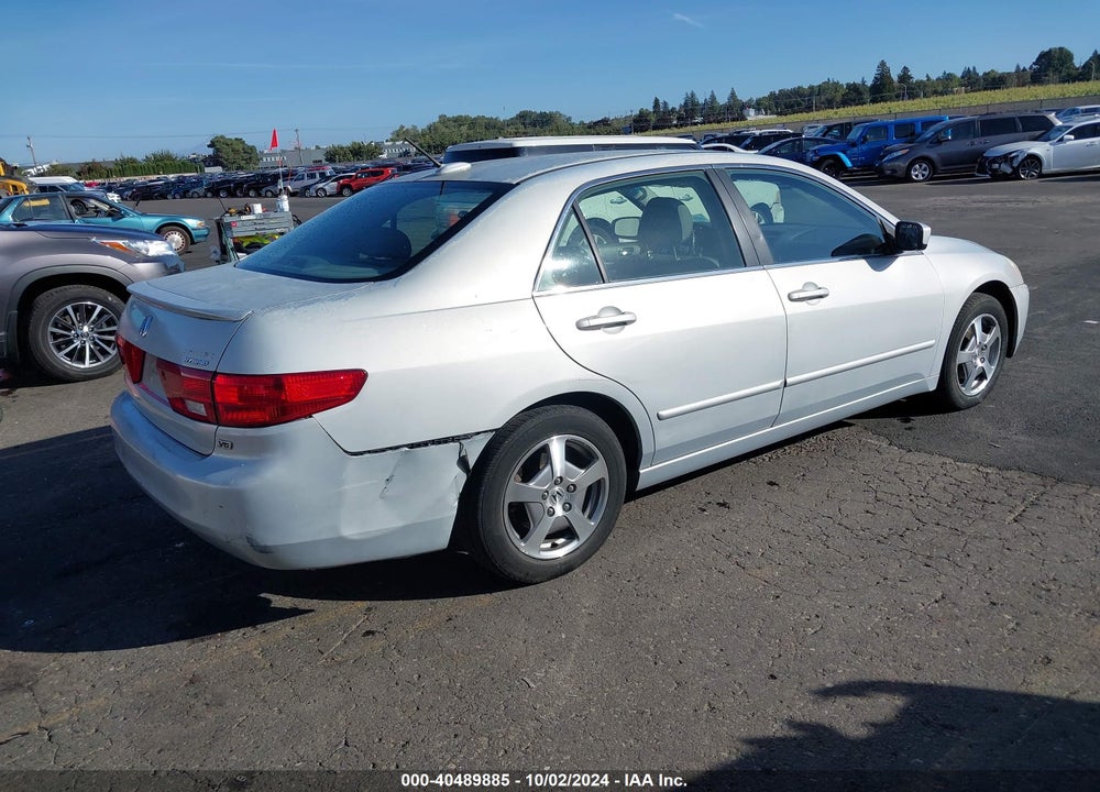 2005 HONDA ACCORD HYBRID IMA VIN: JHMCN36595C007472