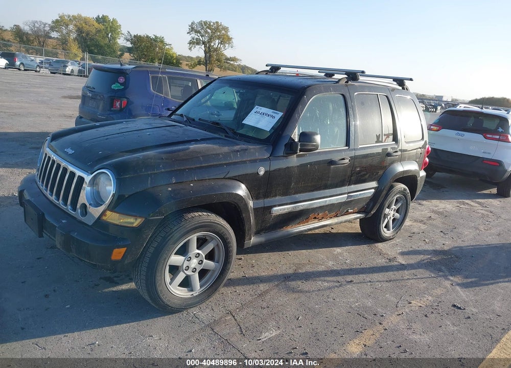 2005 JEEP LIBERTY LIMITED EDITION VIN: 1J4GL58K05W567879