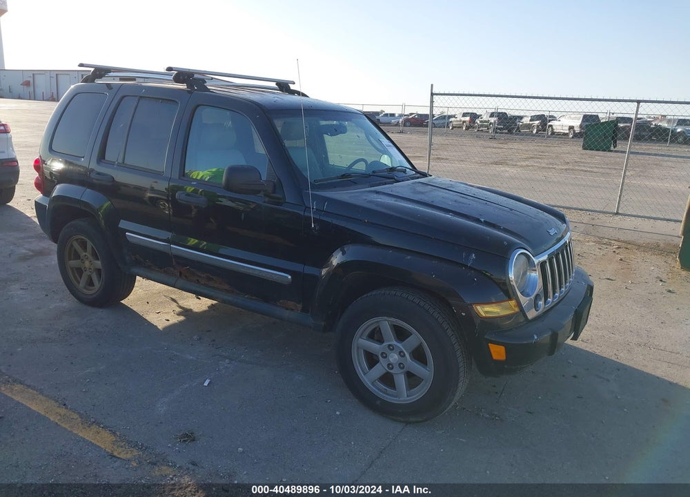 2005 JEEP LIBERTY LIMITED EDITION VIN: 1J4GL58K05W567879