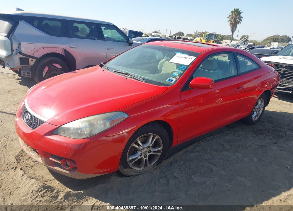 2007 TOYOTA CAMRY SOLARA SE VIN: 4T1CE30P87U757496