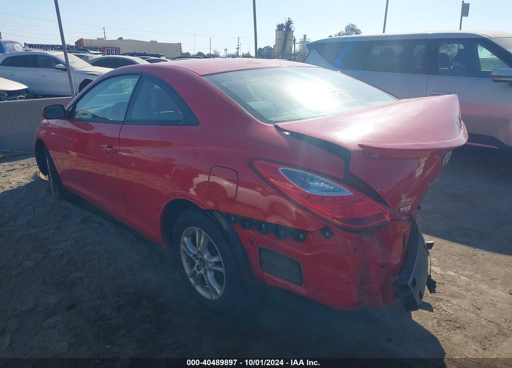 2007 TOYOTA CAMRY SOLARA SE VIN: 4T1CE30P87U757496