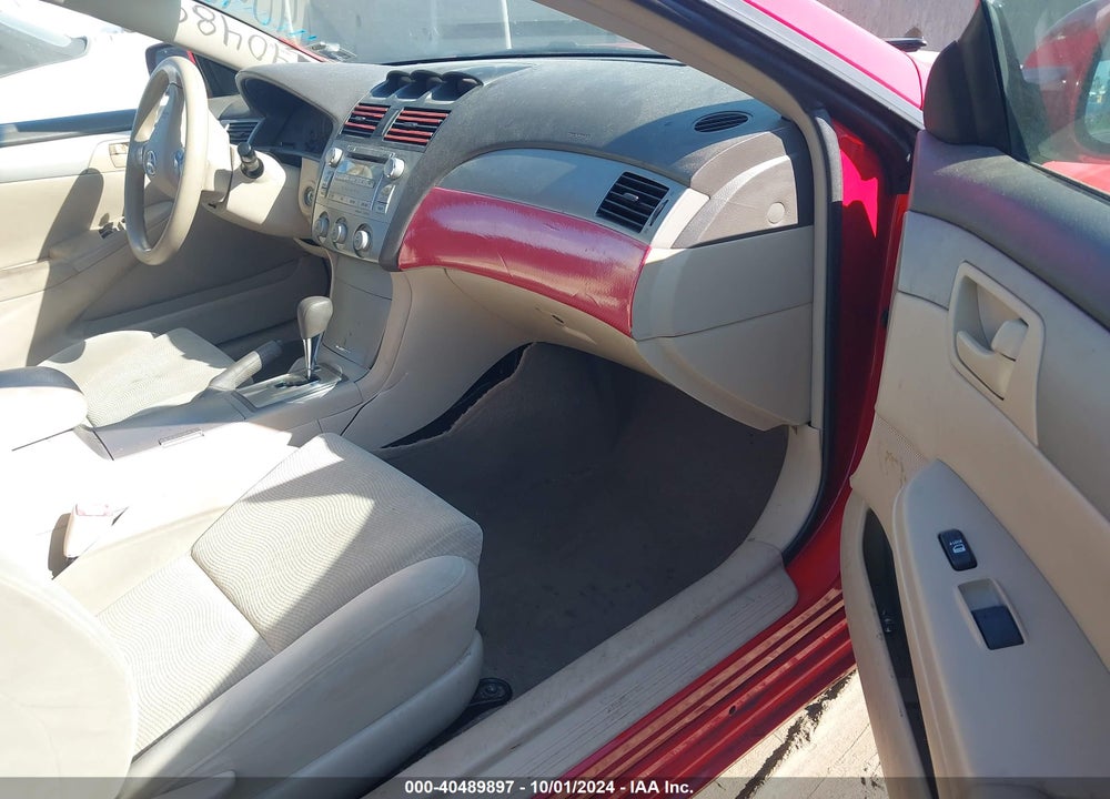 2007 TOYOTA CAMRY SOLARA SE VIN: 4T1CE30P87U757496