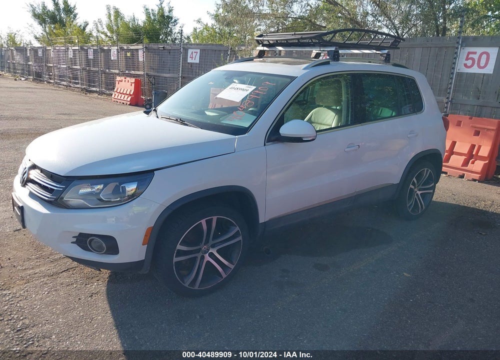 2017 VOLKSWAGEN TIGUAN 2.0T SEL VIN: WVGWV7AX3HW506183