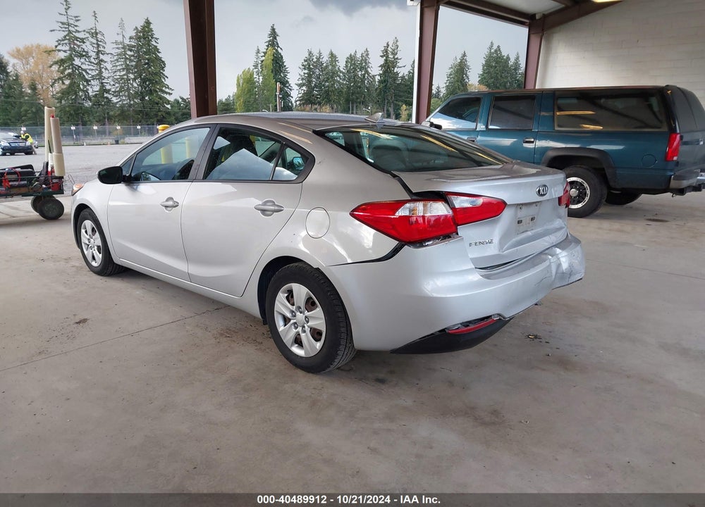 2016 KIA FORTE LX VIN: KNAFK4A63G5554478