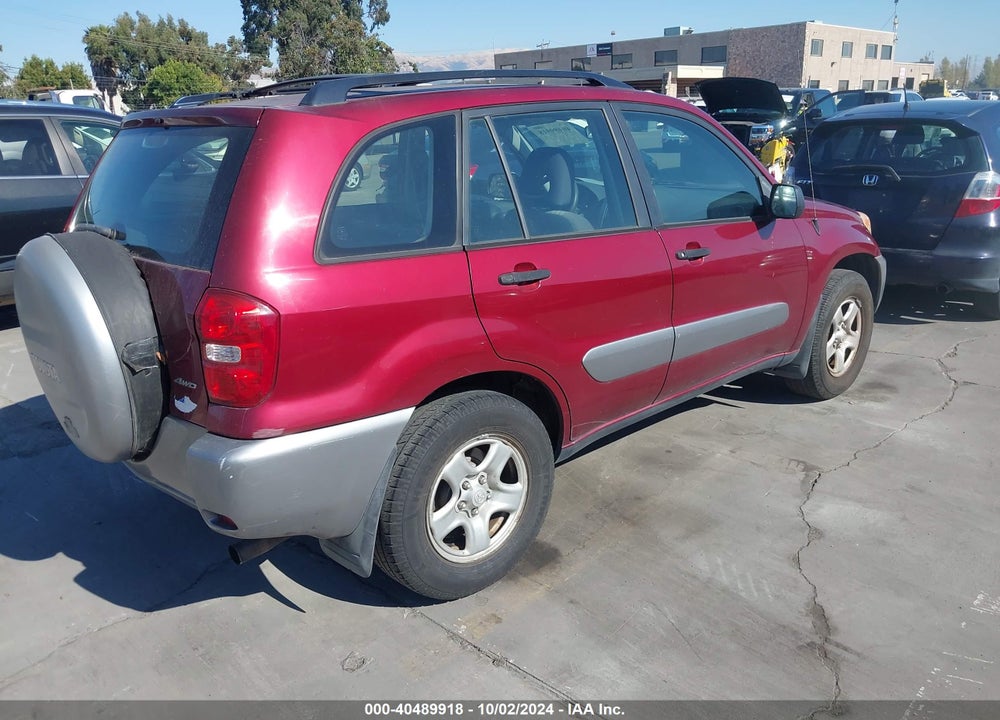 2004 TOYOTA RAV4 VIN: JTEHD20V540013651