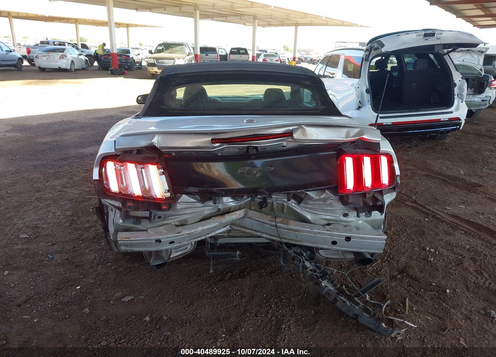 2016 FORD MUSTANG ECOBOOST PREMIUM VIN: 1FATP8UH5G5318836