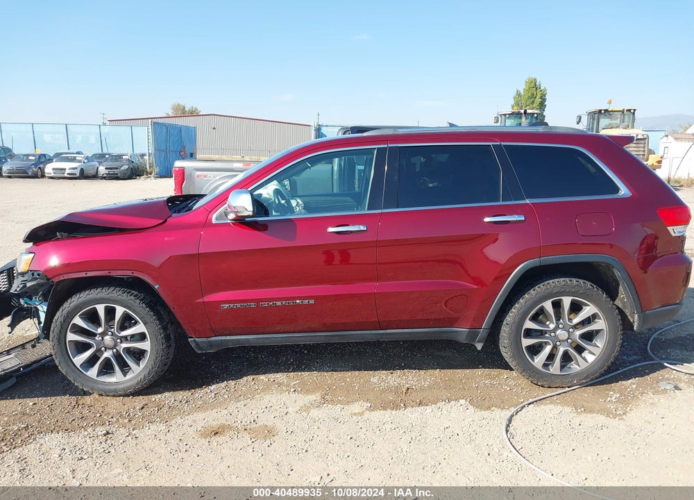 2018 JEEP GRAND CHEROKEE LIMITED 4X4 VIN: 1C4RJFBG6JC321154