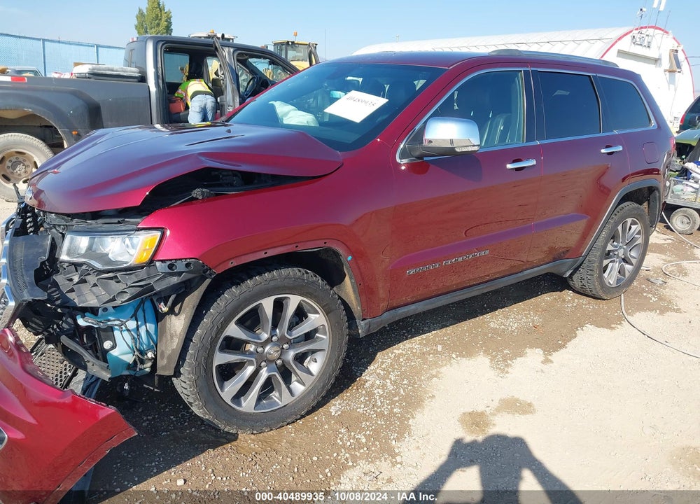 2018 JEEP GRAND CHEROKEE LIMITED 4X4 VIN: 1C4RJFBG6JC321154