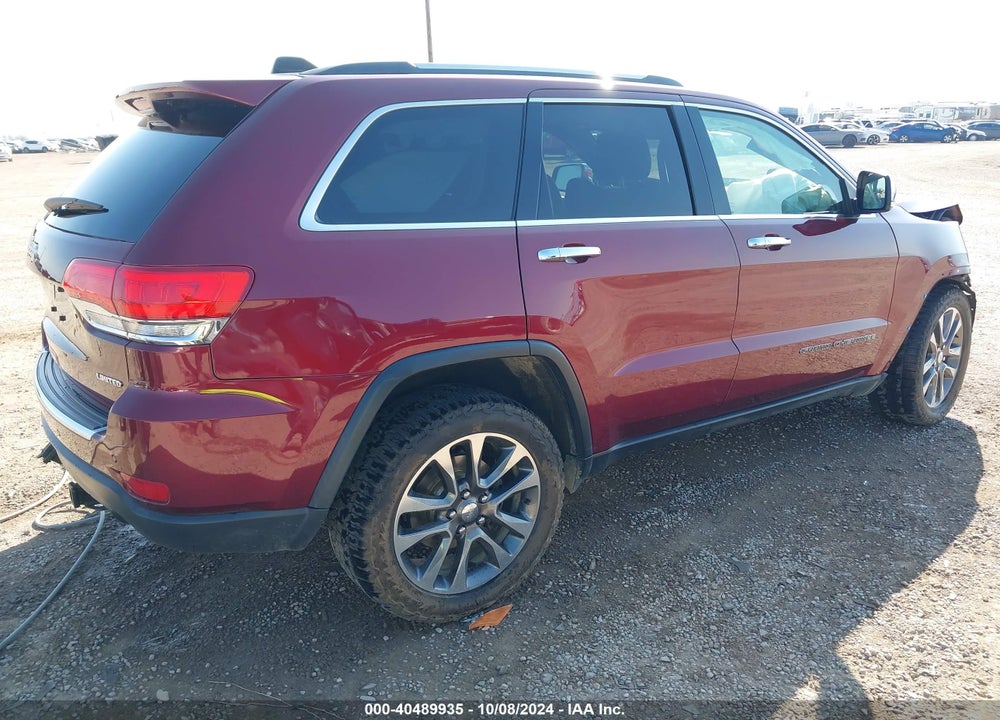 2018 JEEP GRAND CHEROKEE LIMITED 4X4 VIN: 1C4RJFBG6JC321154