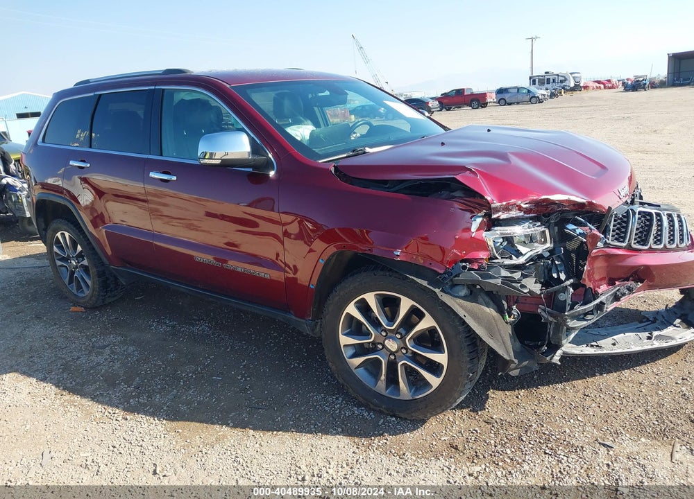 2018 JEEP GRAND CHEROKEE LIMITED 4X4 VIN: 1C4RJFBG6JC321154