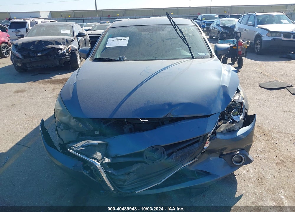 2014 MAZDA 3 VIN: JM1BM1V70E1110007