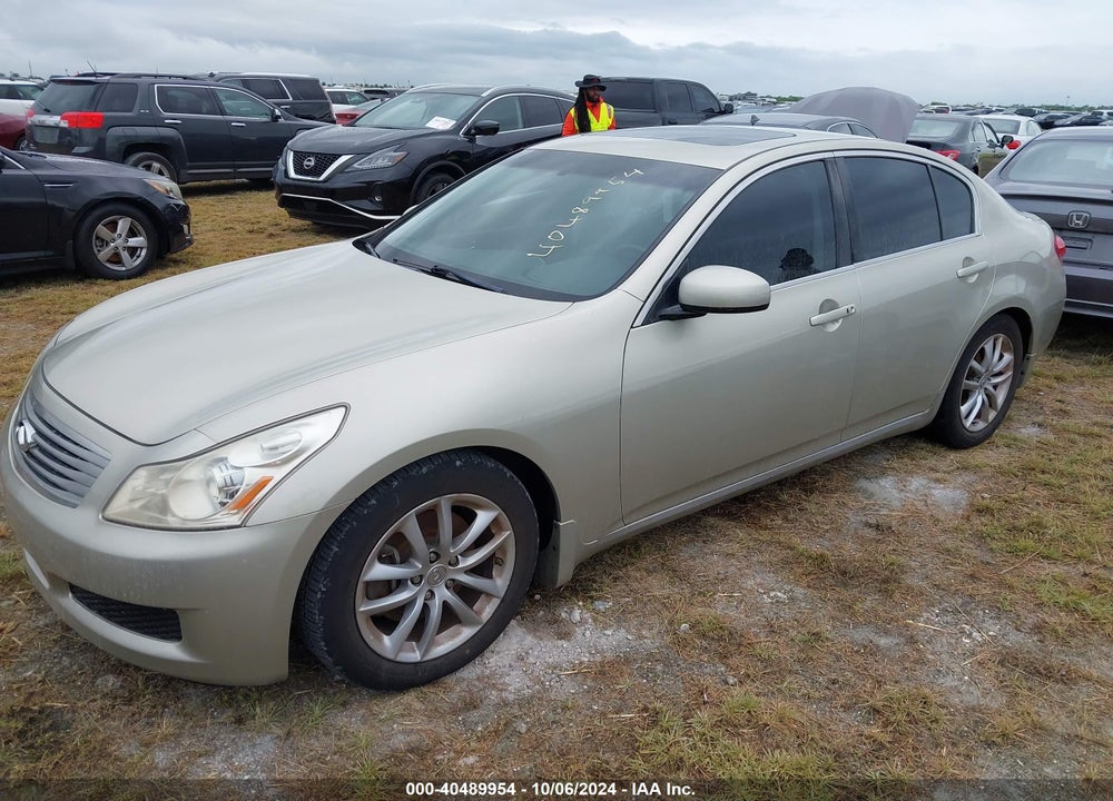 2007 INFINITI G35 JOURNEY VIN: JNKBV61E37M717064
