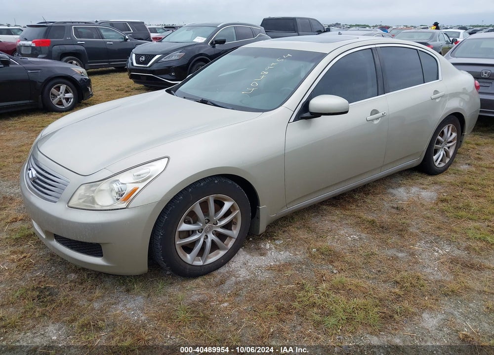 2007 INFINITI G35 JOURNEY VIN: JNKBV61E37M717064