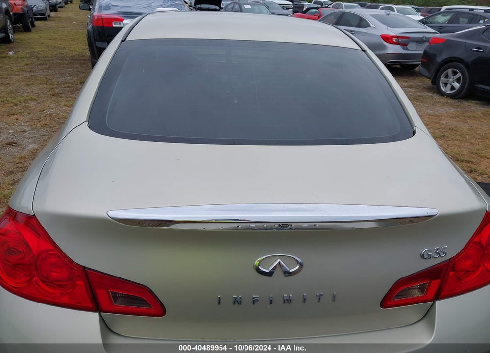 2007 INFINITI G35 JOURNEY VIN: JNKBV61E37M717064