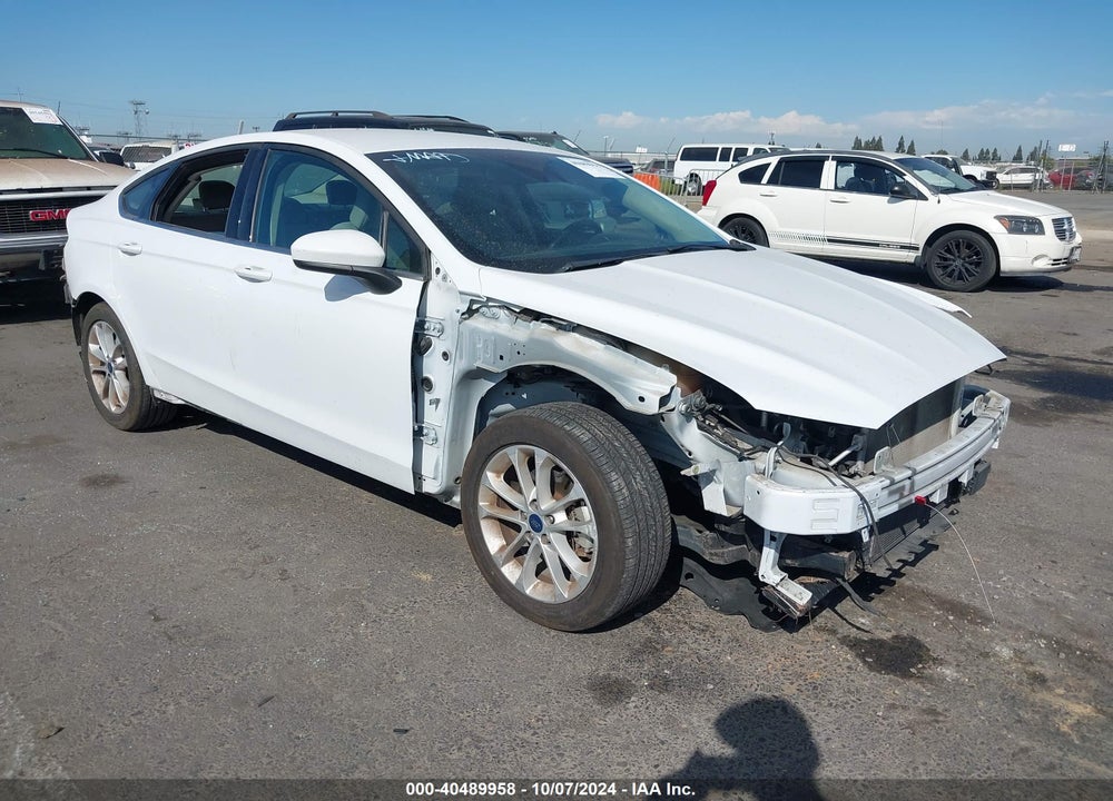 2019 FORD FUSION SE VIN: 3FA6P0HD7KR216644