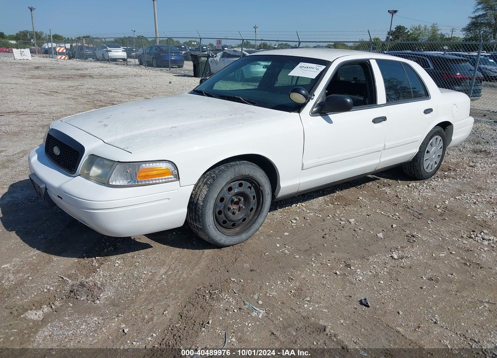 2011 FORD CROWN VICTORIA POLICE INTERCEPTOR VIN: 2FABP7BVXBX124292