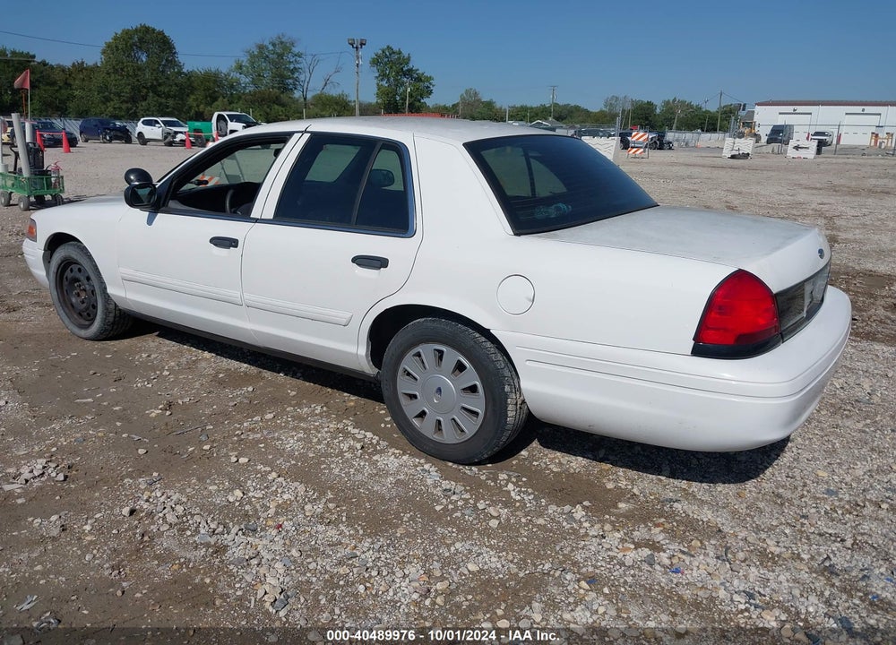 2011 FORD CROWN VICTORIA POLICE INTERCEPTOR VIN: 2FABP7BVXBX124292