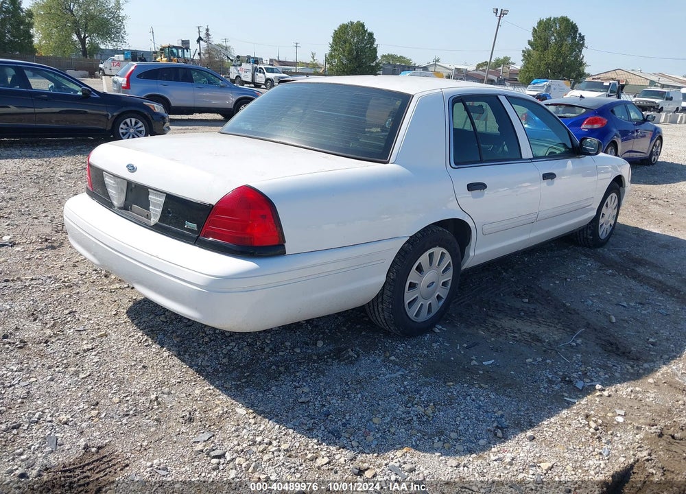 2011 FORD CROWN VICTORIA POLICE INTERCEPTOR VIN: 2FABP7BVXBX124292