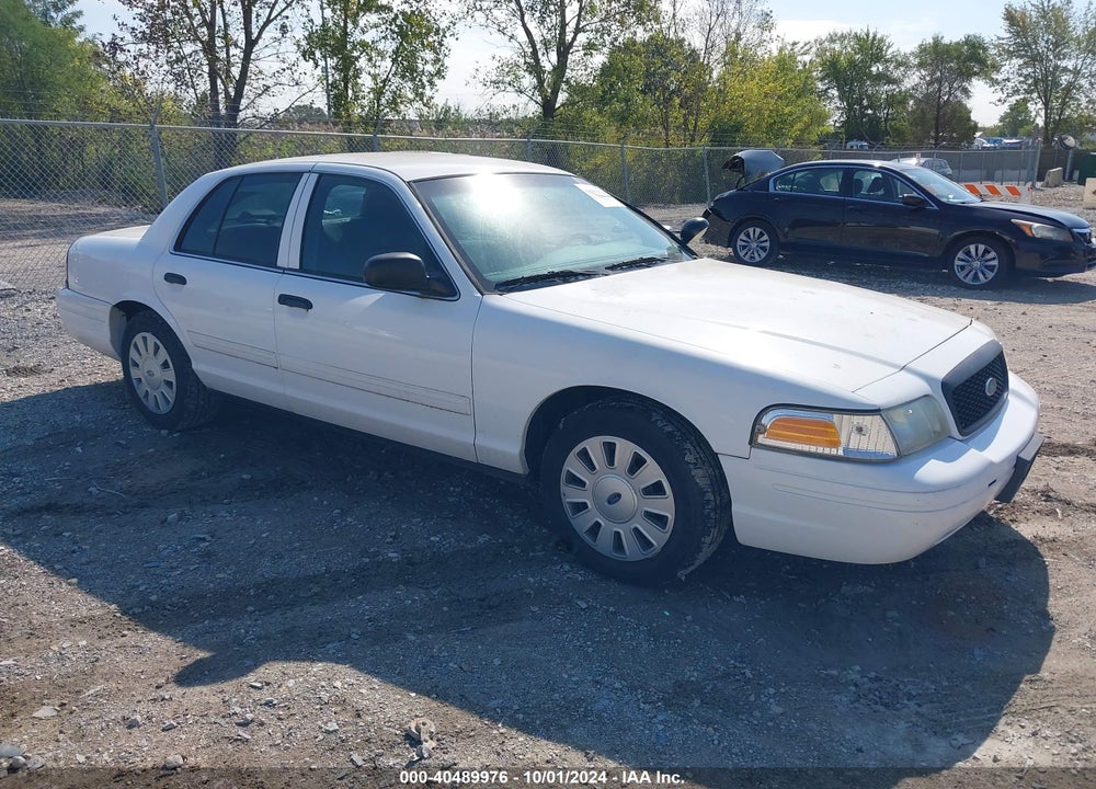 2011 FORD CROWN VICTORIA POLICE INTERCEPTOR VIN: 2FABP7BVXBX124292