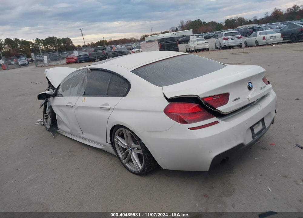 2017 BMW 640I GRAN COUPE VIN: WBA6D2C5XHGT66310