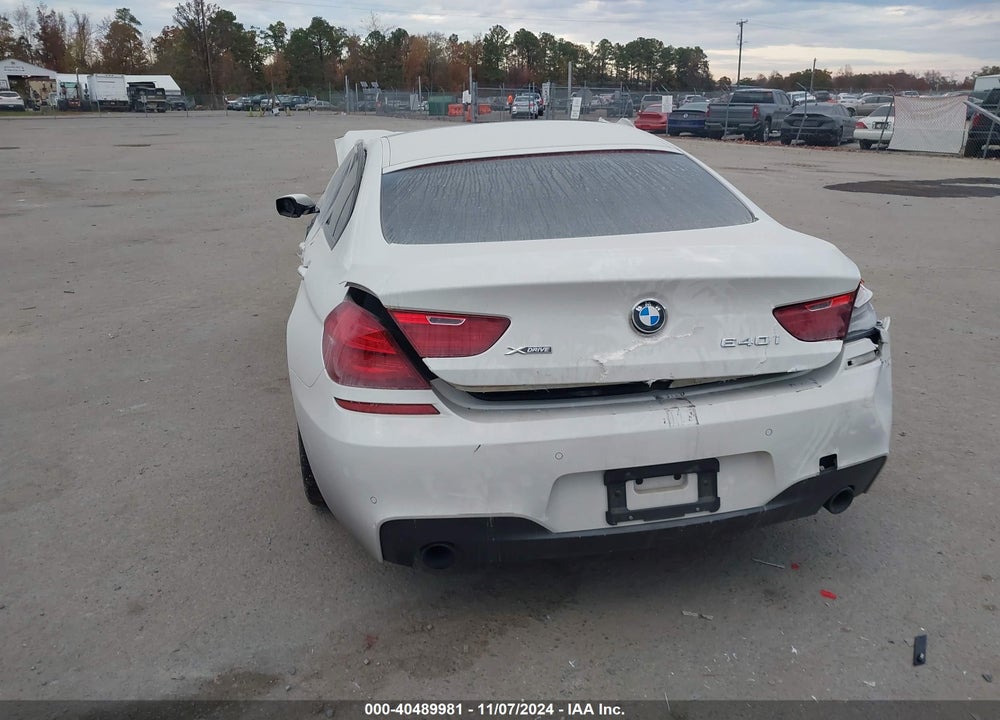 2017 BMW 640I GRAN COUPE VIN: WBA6D2C5XHGT66310