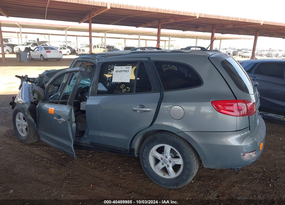 2007 HYUNDAI SANTA FE GLS VIN: 5NMSG13D77H095661
